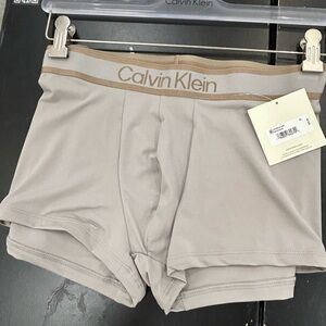 Calvin Klein Microfiber low rise  Trunk - light grey new size  XL stretch